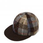 iteshop 现有 Harris Tweed 联乘系列 饰 logo 格纹棒球帽