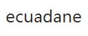 ecuadane折扣券码,ecuadane全场任意订单额外8折优惠码